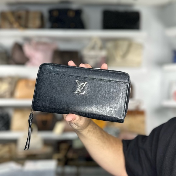 Louis Vuitton Zipper Wallet Pink Lv Wallet Clutch LOUIS VUITTON